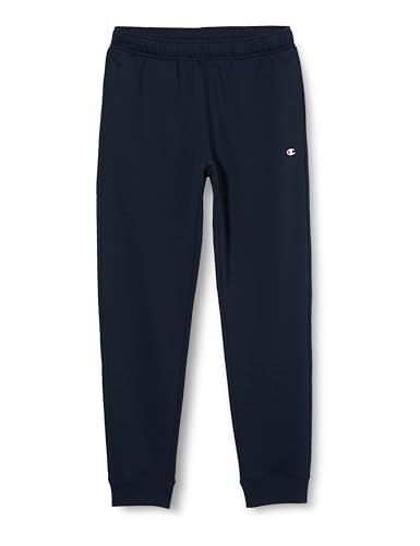 Champion Herren Legacy Icons Powerblend Fleece C-Logo Rib Cuff Trainingshose, Marineblau, M von Champion