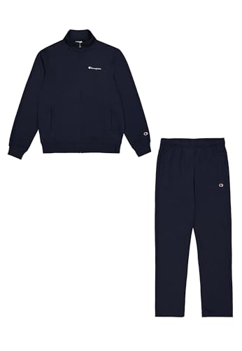 Champion Herren Legacy-Icons Small Logo Sweatsuit, Blau (BS501), XL von Champion