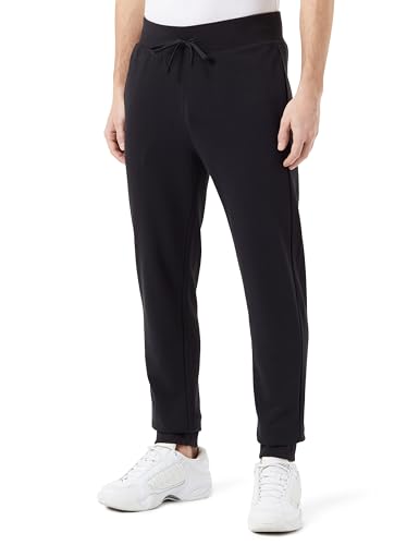 Champion Herren Legacy Icons Tonal Spring Terry C-Logo Elastic Cuff Trainingshose, Schwarz, M von Champion