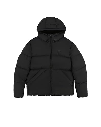 Champion Herren Legacy Outdoor (220347) -Wr Recyvled Nylon 137gr Hooded Jacke, Schwarz (ES503), M von Champion