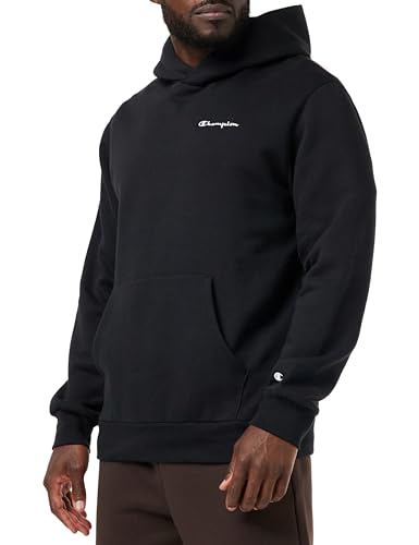 Champion Herren Legacy Outdoor Polar Half Zip Top Sweatshirt, Nero, S von Champion