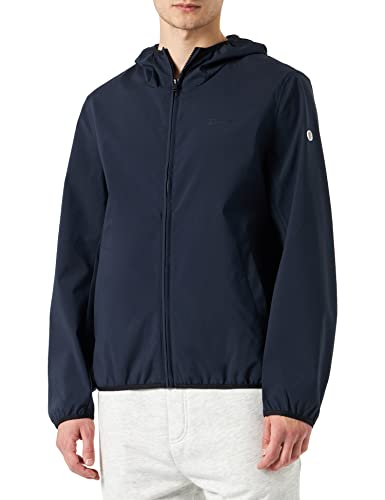 Champion Herren Legacy Outdoor Soft Polyester Woven Hooded Jacke, Marineblau, L von Champion