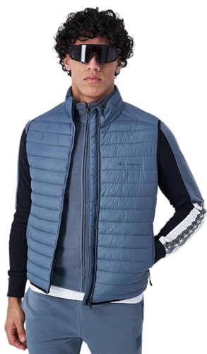 Champion Herren Legacy Outdoor-Spring-Summer Wr Light Nylon High-Neck Weste, pastellgrau, XXL von Champion