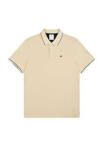 Champion Herren Legacy-Polo with Chest Logo Polohemd, Beige (Ms091), M von Champion