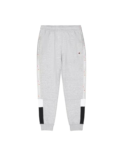 Champion Herren Legacy Retro Sport (220335) -Soft Compact Poly Fleece Rib Cuff Trainingshose, Grau (Em021), XS von Champion