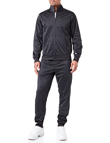 Champion Herren Legacy Tracksuits All Day Active Trainingsanzug, Schwarz, S von Champion