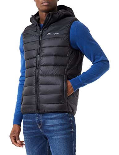 Champion Herren Outdoor American Classics Vest Jacke, Schwarz, L von Champion