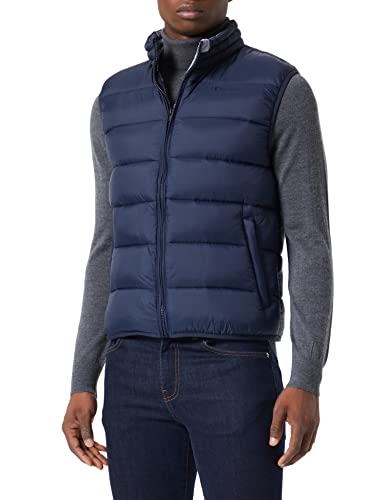 Champion Herren Outdoor High Neck Weste, Marineblau, l von Champion