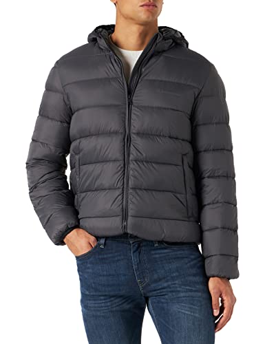 Champion Herren Outdoor Hooded Jacke, Eisengrau, 3XL von Champion