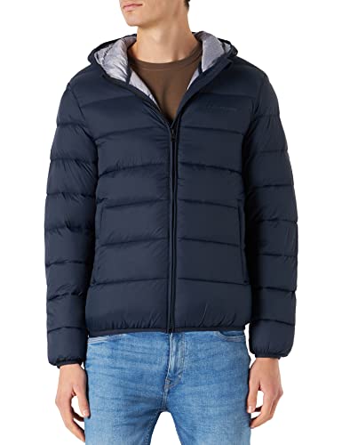 Champion Herren Outdoor Hooded Jacke, Marineblau, L von Champion