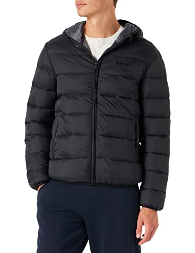 Champion Herren Outdoor Hooded Jacke, Schwarz, M von Champion