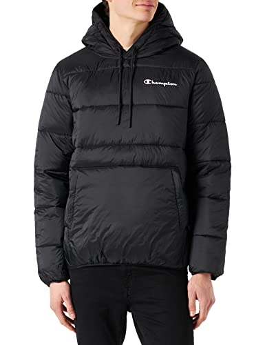 Champion Herren Outdoor Polar Fleece-Jacke, Schwarz, L von Champion