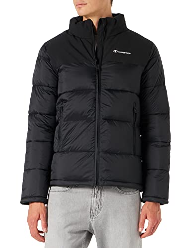 Champion Herren Outdoor Script Logo Jacke, Schwarz, M von Champion