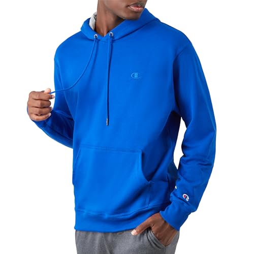 Champion Herren Powerblend Fleece Hoodie, C Logo, Mehrfarbig (Surf The Web), XX-Large von Champion