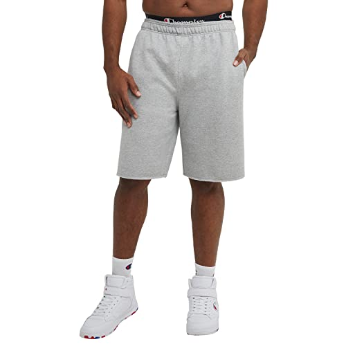 Champion Herren Powerblend Fleece Shorts, Oxford Gray, Groß Champion Herren Powerblend Fleece Shorts, Oxford Gray, Groß von Champion