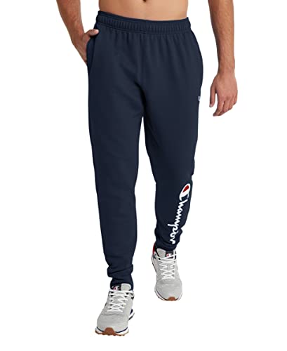 Champion Herren Powerblend Trainingshose, Navy-586296, 41-44.5 von Champion