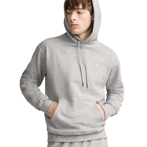 Champion Herren, Fleece, Comfortable Hoodie, Sweatshirt for Men (Reg. Or Big & Tall) Kapuzenpullover, Oxford-graues C-Logo, Medium Champion Herren, Fleece, Comfortable Hoodie, Sweatshirt for Men (Reg. Or Big & Tall) Kapuzenpullover, Oxford-graues C-Logo, Medium von Champion