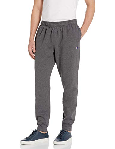 Champion Herren Powerblend Retro Fleece Jogger Pant Unterhose, Dunkelgrau, XX-Large von Champion