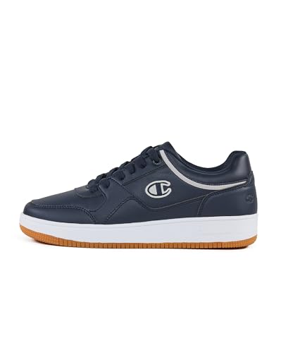 Champion Herren RD18 Low Sneakers, Marineblau Weiß Braun BS501, 43 EU von Champion