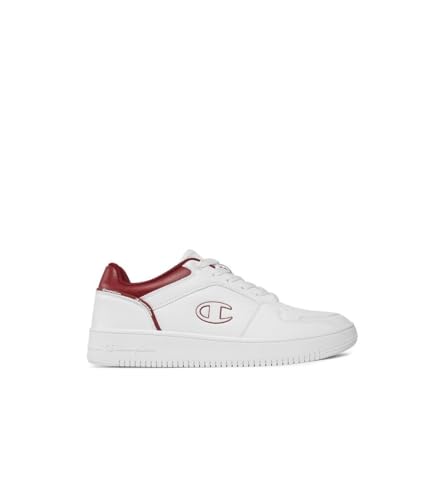 Champion Herren Rebound 2.0 Low Sneakers, Bianco Rosso Ww011, 41 EU von Champion