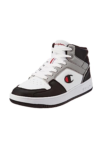 Champion Herren Rebound 2.0 Mid Sneakers, Bianco Grigio Nero Ww014, 40 EU von Champion