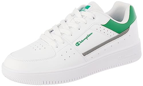 Champion Herren Rebound Evolve Ii Low Element Sneakers, Bianco Verde Ww003, 44.5 EU von Champion