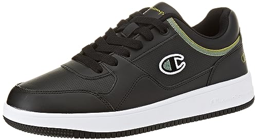 Champion Herren Rebound Low Sneakers, Nero Verde Kk004, 44 EU von Champion