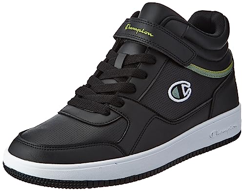 Champion Herren Rebound Vintage Sneakers, Nero Verde Kk004, 41 EU von Champion