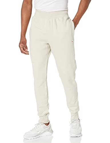 Champion Herren Reverse Weave Jogger, linkes Bein, C Hose, Pebblestone C Logo, 24-28 von Champion