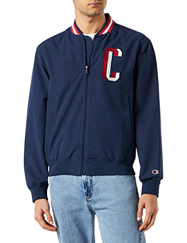 Champion Herren Rochester 1919 Bookstore Bomber Jacke, Marineblau (NAVA), L von Champion