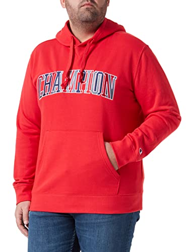 Champion Herren Rochester 1919 Bookstore Kapuzenpullover, Rot (Red), S von Champion