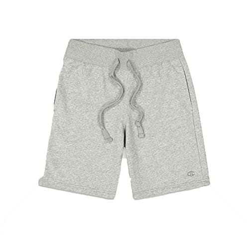 Champion Herren Rochester 1919 C-Logo Bermuda Badehose, Grigio Melange (NOGM), XL von Champion