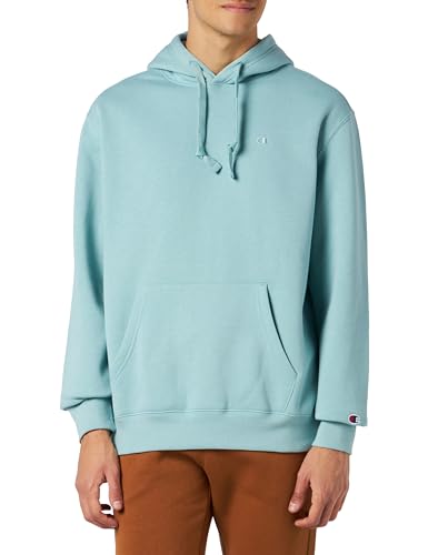 Champion Herren Rochester 1919 C-Logo Heavy Powerblend Fleece Kapuzenpullover, Verdeacqua, XXL von Champion