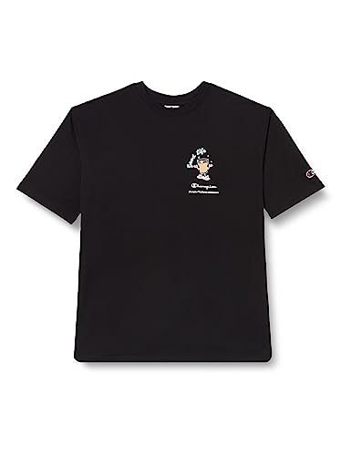 Champion Herren Rochester 1919 Graphic Gallery T-Shape Crewneck S-s T-Shirt, Schwarz001, XS Champion Herren Rochester 1919 Graphic Gallery T-Shape Crewneck S-s T-Shirt, Schwarz001, XS von Champion