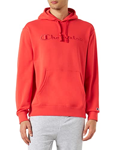 Champion Herren Rochester 1919 Logo Kapuzenpullover, Scarlet Red (KOR), L von Champion