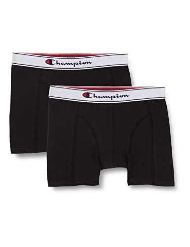 Champion Herren Retroshorts Seasonal Solid Color X2, Schwarz, L von Champion