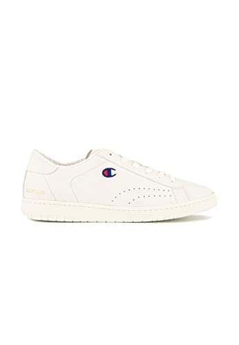 Champion Herren Sneaker Court Club Patch S21585 WW001 WHT Weiß, Schuhgröße:45 von Champion