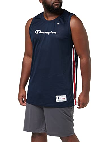 Champion Herren Sport Tech S-L Unterhemd, Marineblau, L von Champion