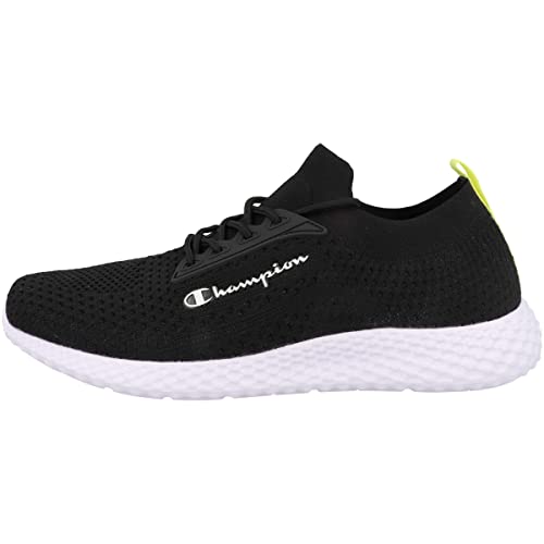 Champion Herren Sprint Element Sneakers, Schwarz Neongelb Kk001, 42.5 EU von Champion