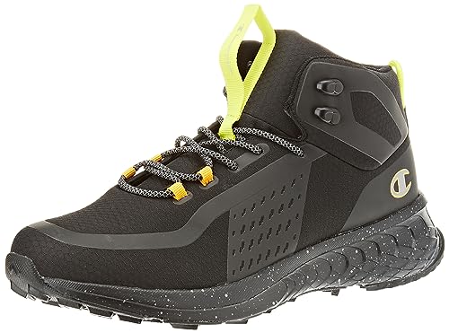 Champion Herren Street Trek Mid Sneakers, Nero Giallo Giallo Zolfo Kk001, 42 EU von Champion