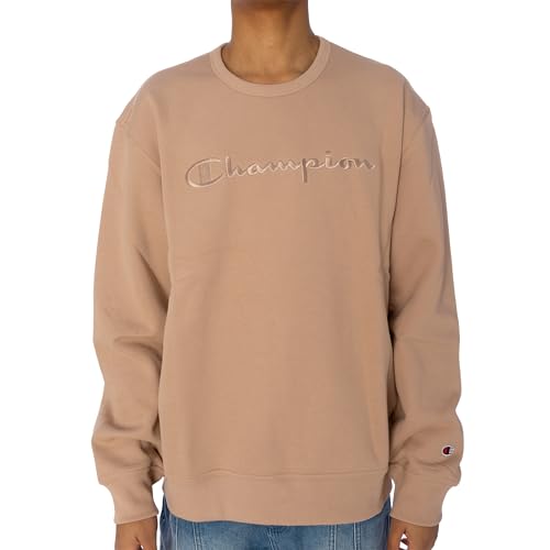 Champion Herren Sweatpulli 220272 Sweater, braun, XXL von Champion