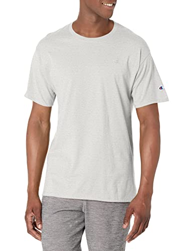 Champion Herren groß, klassisches C-Logo T-Shirt, Oxford-Grau, 4X-Large von Champion