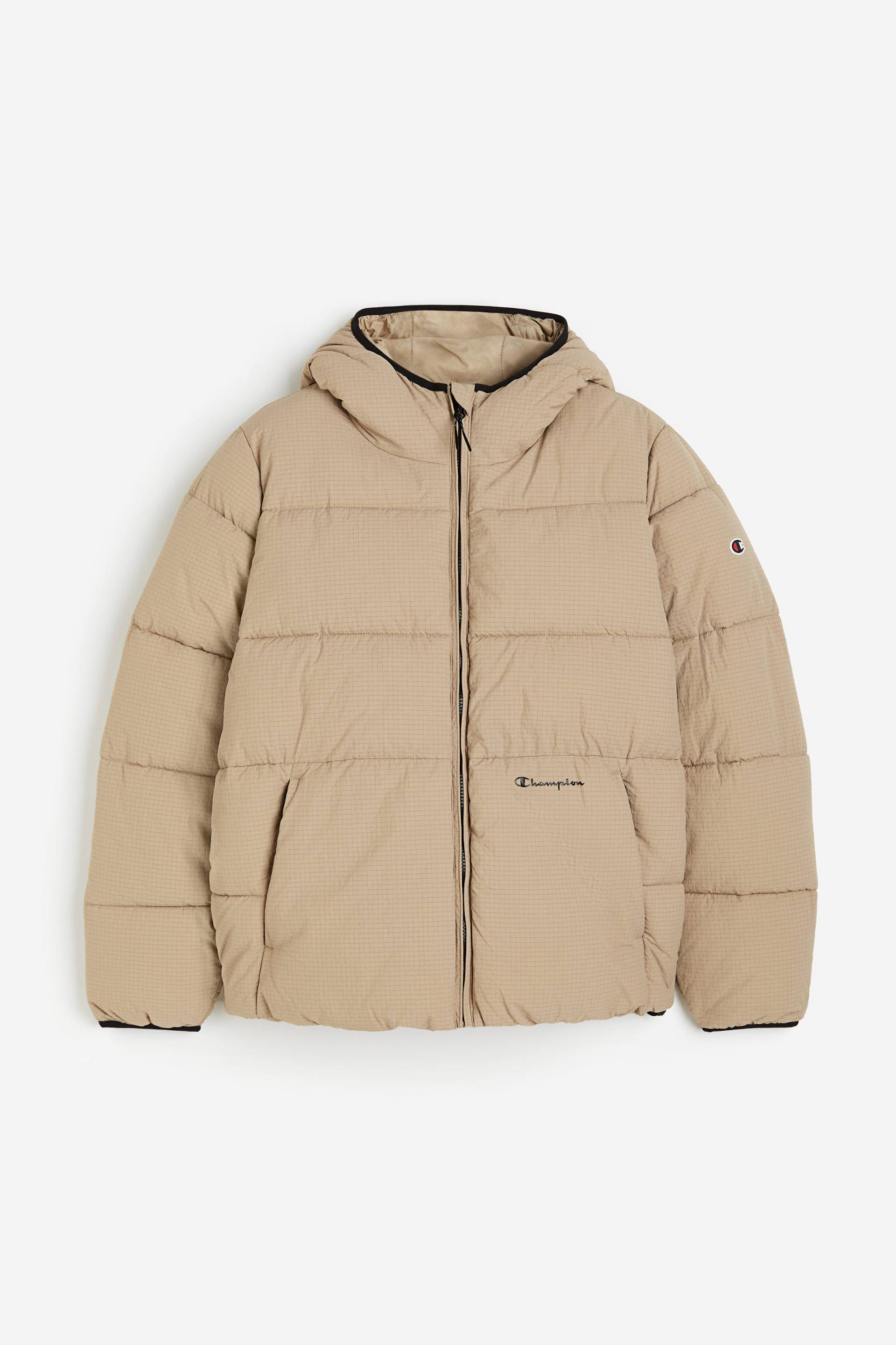 Champion Hooded Jacket Silver Mink, Jacken in Größe XL von Champion