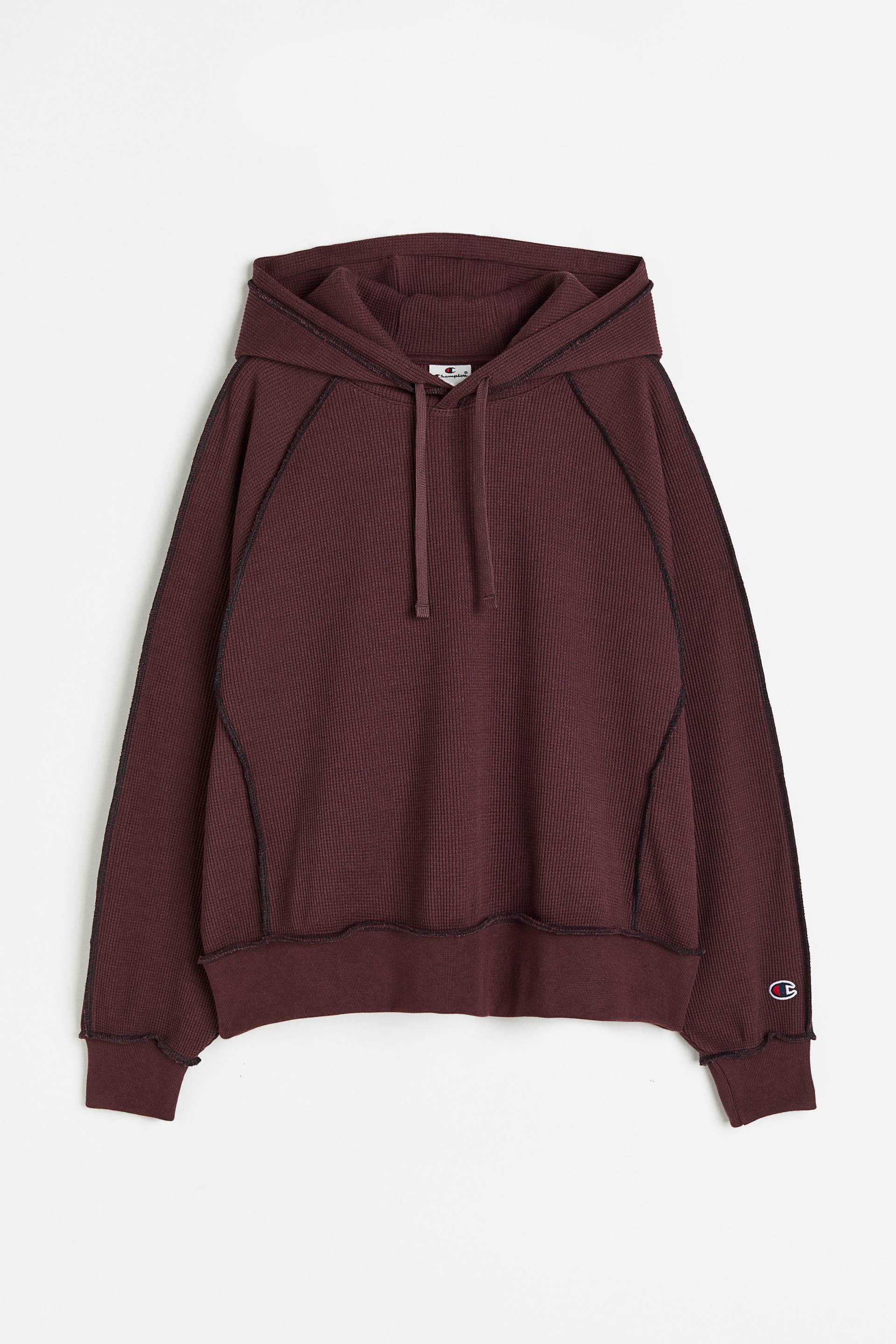 Champion Hooded Sweatshirt Fudge, Hoodies in Größe S von Champion