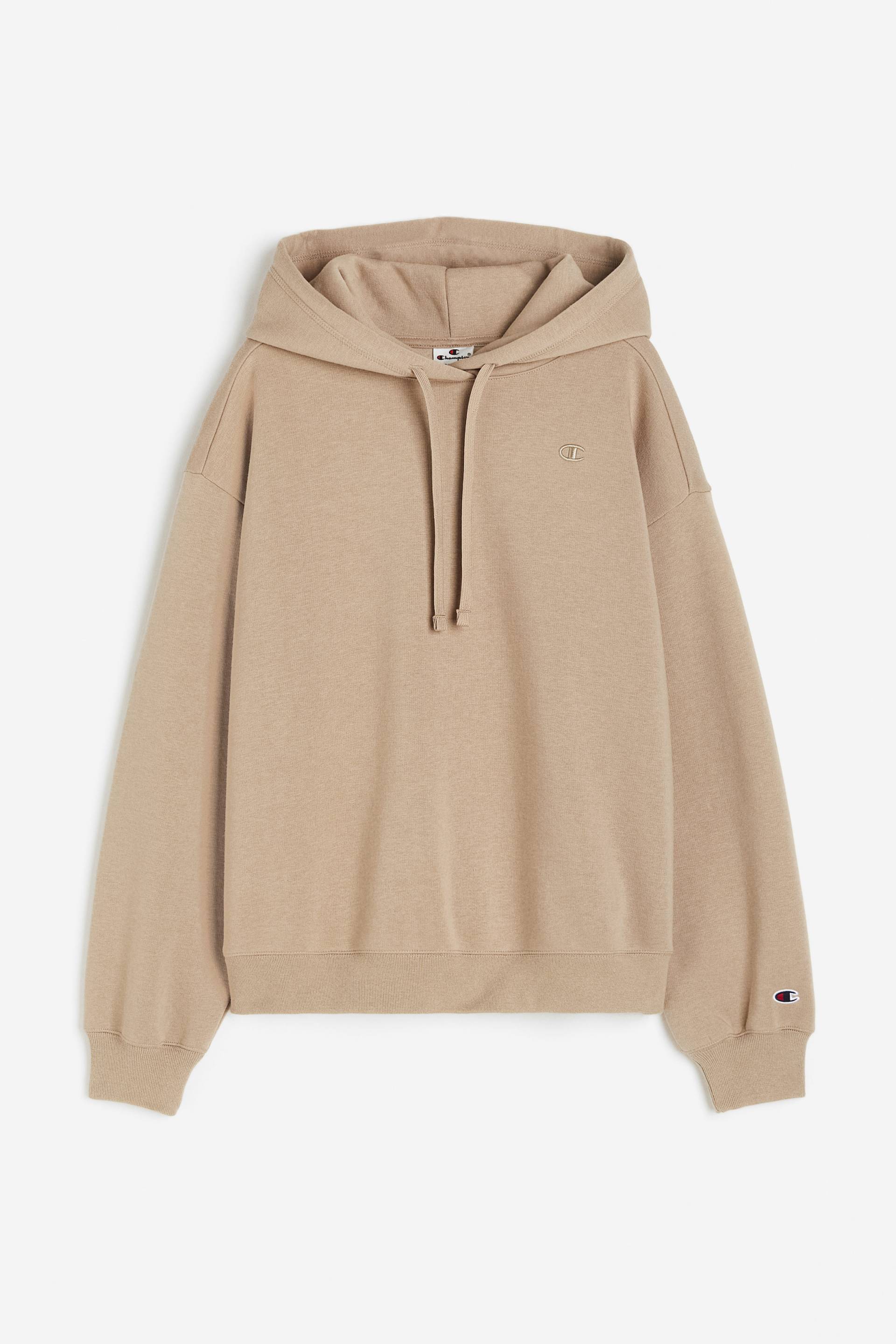 Champion Hooded Sweatshirt Silver Mink, Hoodies in Größe S von Champion