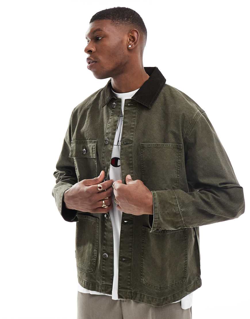 Champion - Jacke aus Webstoff in Grün von Champion