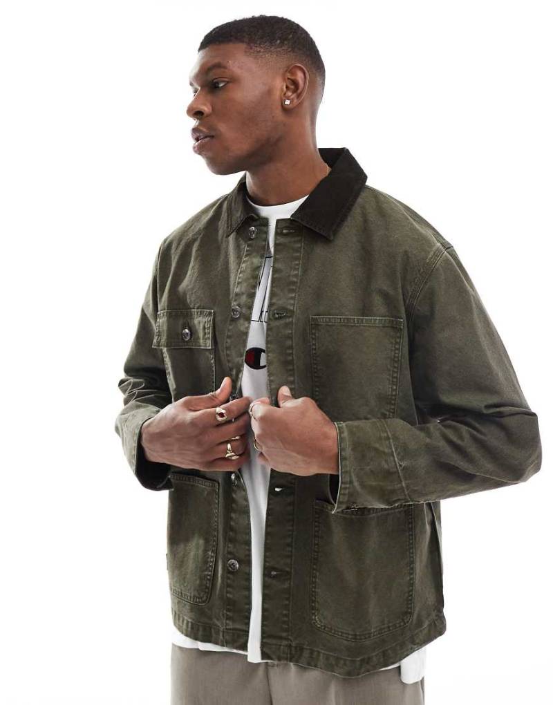 Champion - Jacke aus Webstoff in Grün von Champion