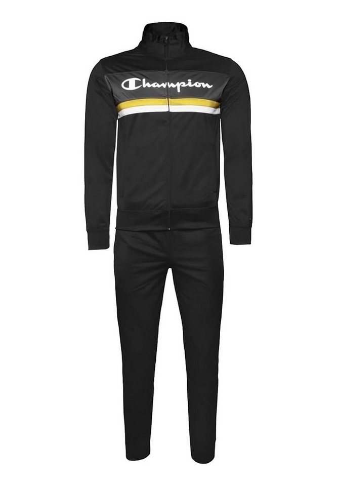 Champion Stoffhose Champion Herren Trainingsanzug 217461 KK001 NBK NBK ZNDAG Schwarz von Champion