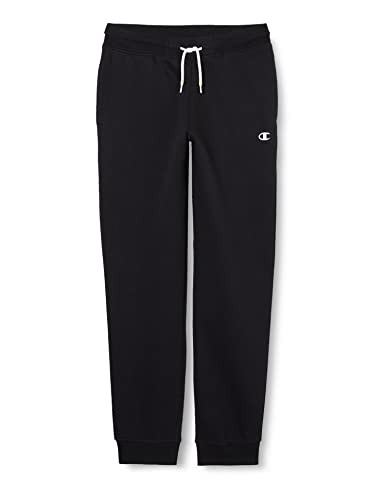 Champion Jungen American Classics- C-logo Rib Cuff Trainingshose, Schwarz, 9-10 Jahre von Champion