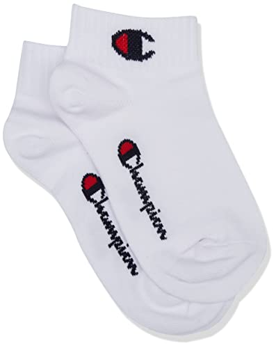 Champion Jungen Core-Junior 6PP Quarter Füßlinge, Weiß, 27-30 (6er Pack) von Champion